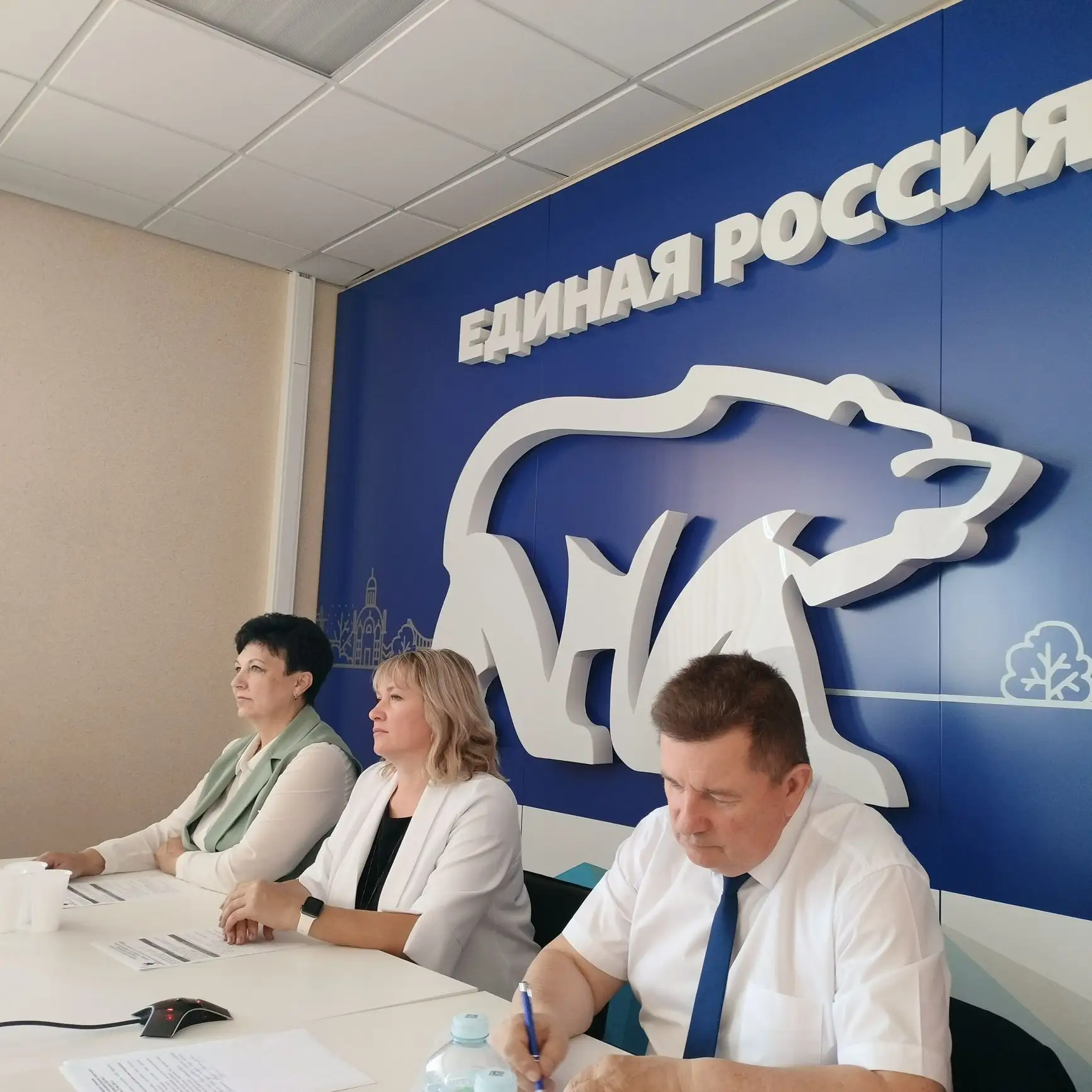 Председатель СМО Тамбовской области Валентин Миронов принял участие  в режиме ВКС по ка...