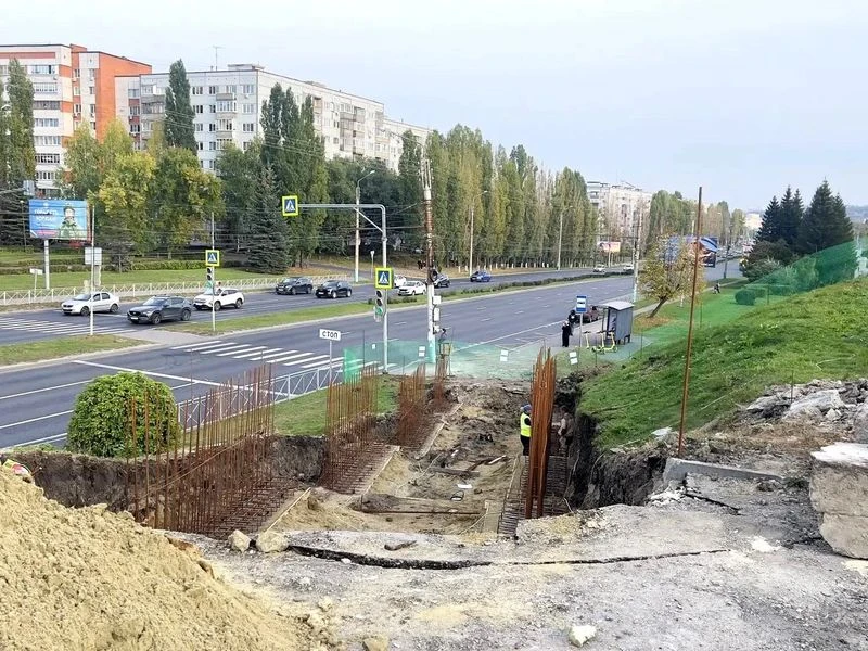 Ремонт лестницы на улице 8 Марта в Пензе вступил в активную фазу