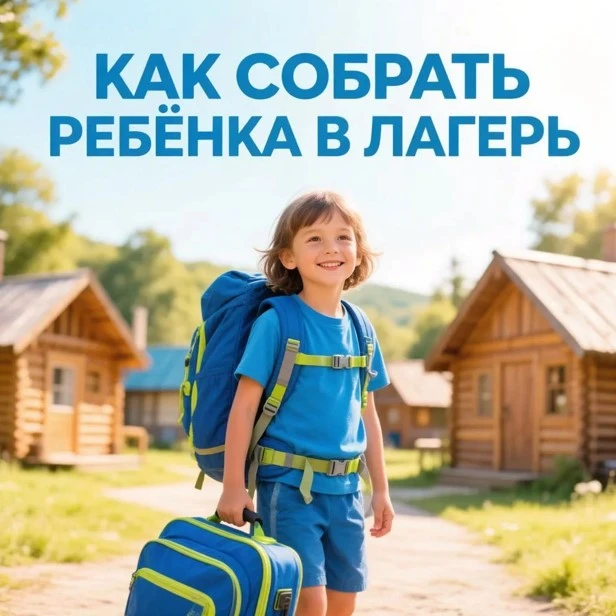 Как собрать ребёнка в лагерь

Приобретение путёвки позади, пора собираться! Что взять с собой обязат