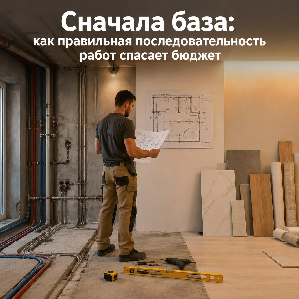 Хочется поскорее сделать квартиру красивой — и сразу взяться за финишную отделку: плитк...