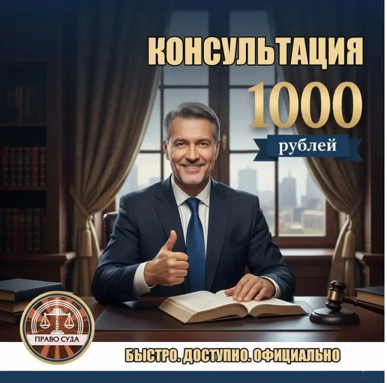 Доступная юридическая консультация? Реальность! Всего за 1000 рублей!
Всё откладывали консультацию 