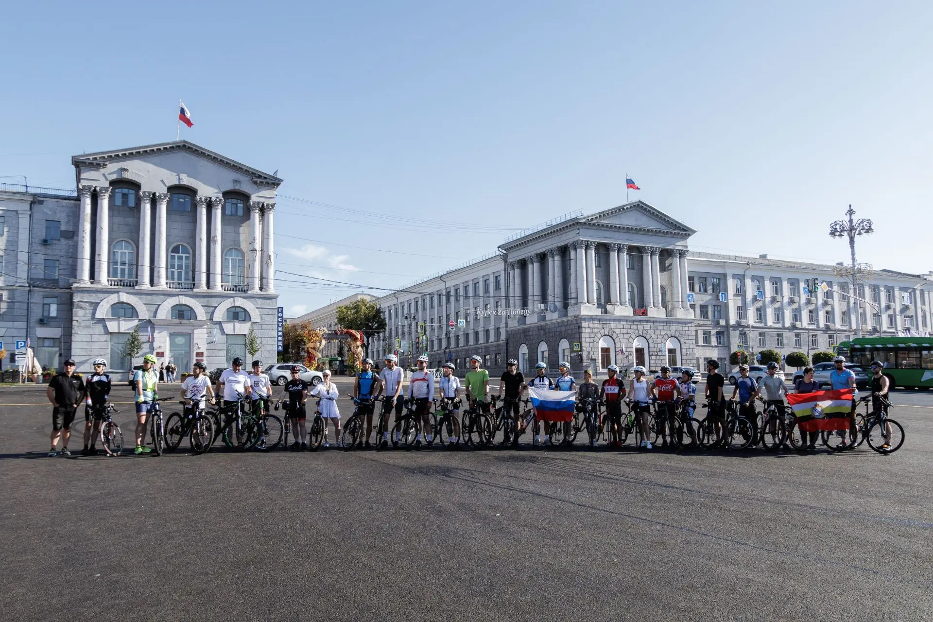 ✨23 августа состоялся патриотический велопробег «Курская Битва».