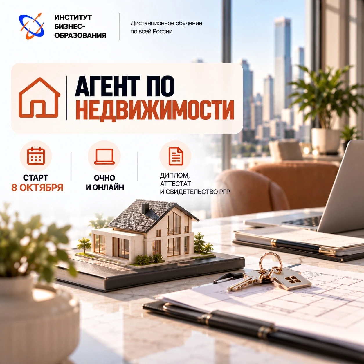 ⏳ До старта группы «Агент по недвижимости» осталось несколько дней