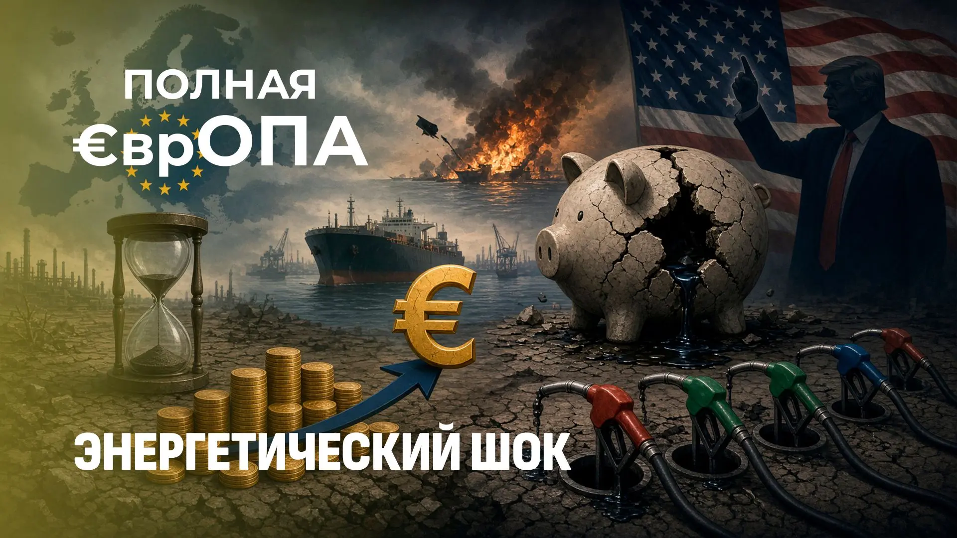⚡️Более 100 миллиардов евро — во столько Евросоюзу обошёлся очередной виток трансатлант...