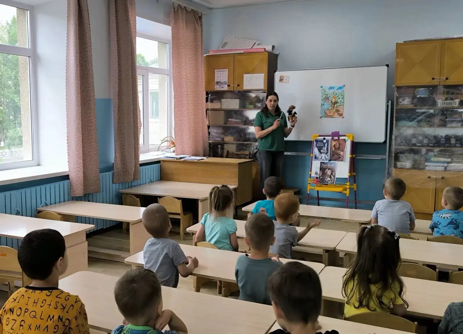 Наши ребята совершили удивительное путешествие в мир башкирского эпоса «Урал‑батыр!»