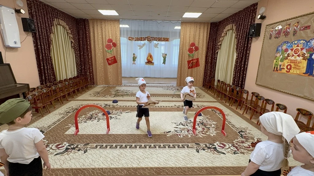 Досуг ко Дню Победы в младшей группе 3-4 «Семицветик»   💫 В преддверии Дня Победы в группе 3-4 «Семи