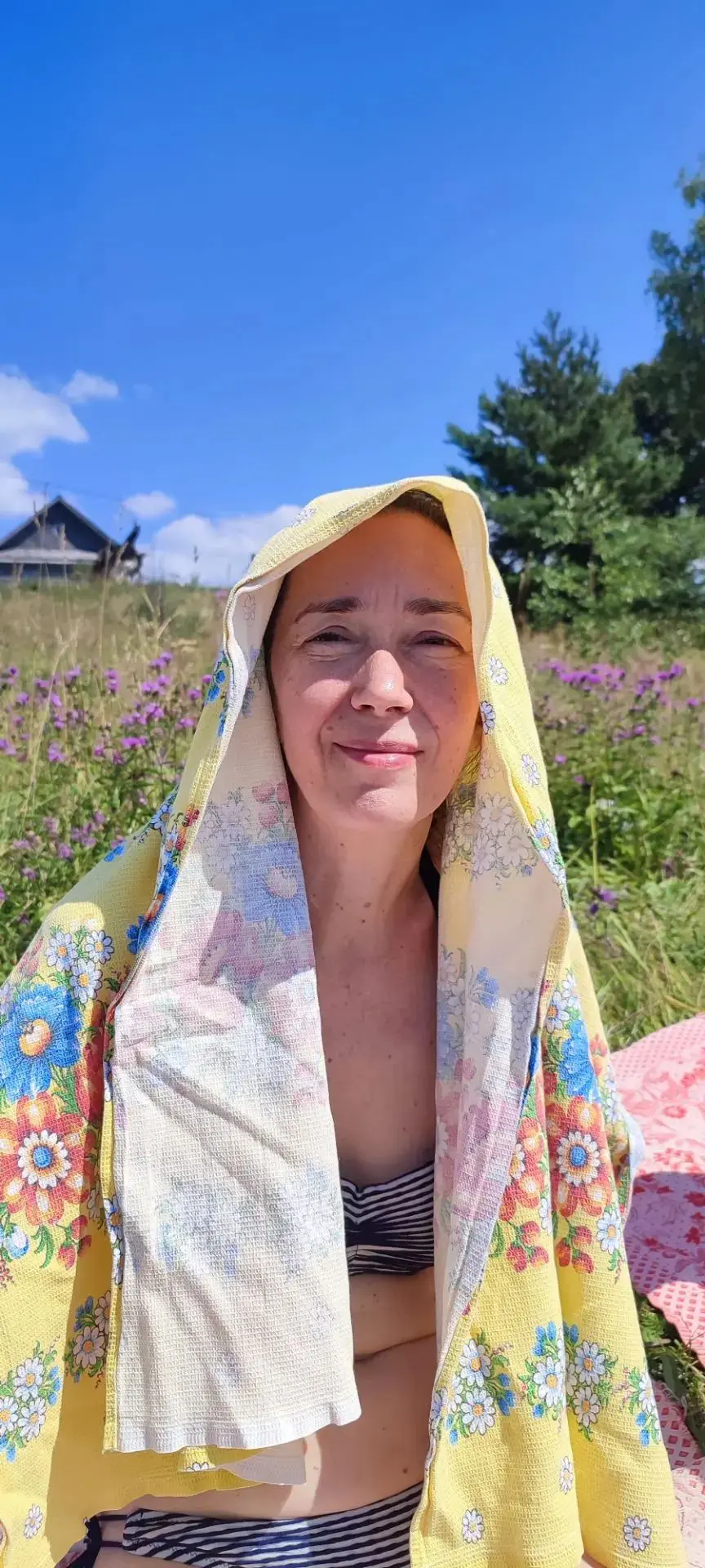 Я, конечно, добралась до прекрасного места. И чувствовала себя очень расслабленно. В ка...