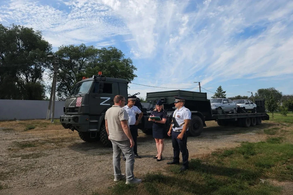 На Кубани конфискованные авто передали для нужд бойцов СВО