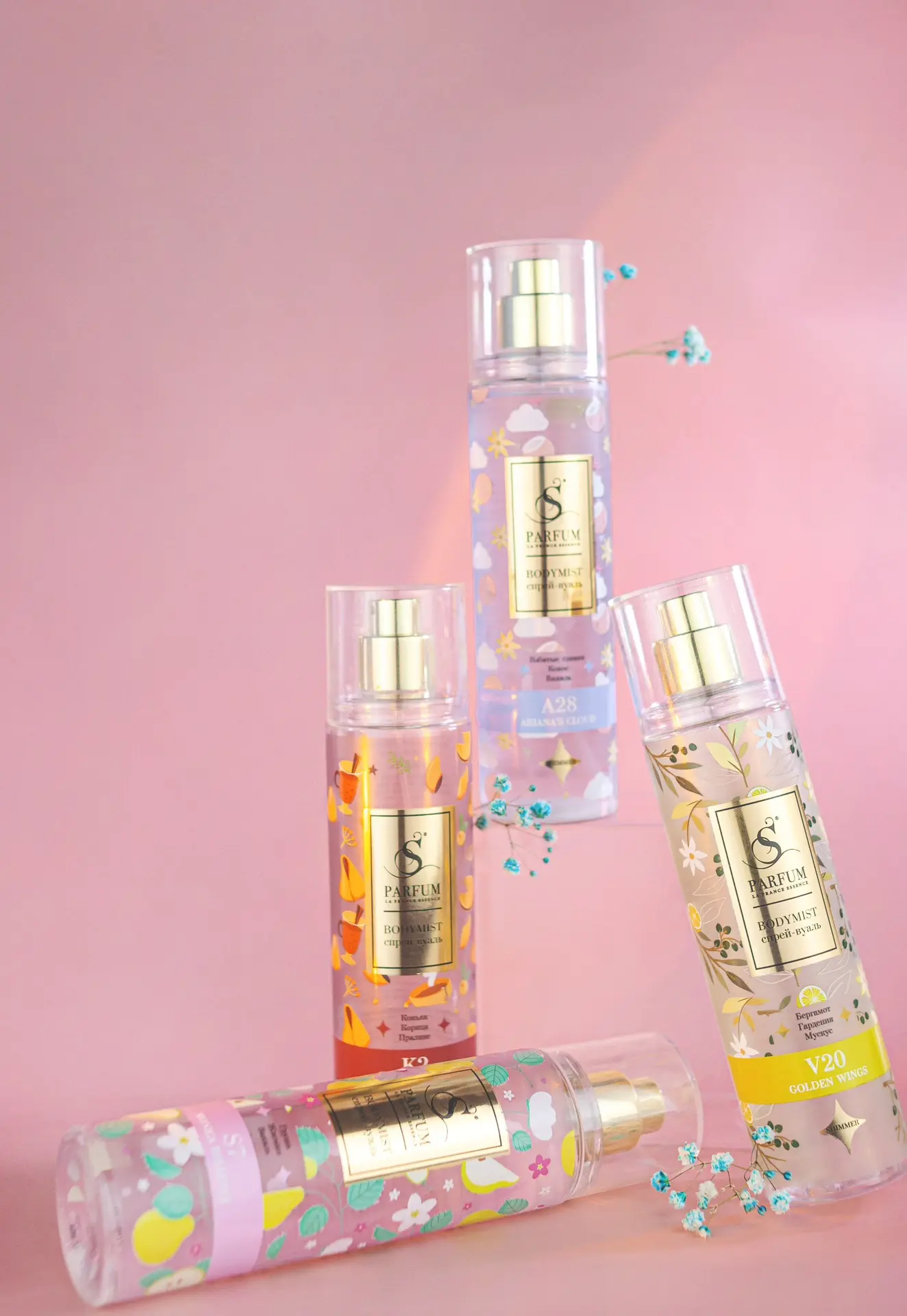 ✨ Один формат — восемь разных настроений!

Спреи для тела S Parfum — лёгкая ароматная вуаль, которая