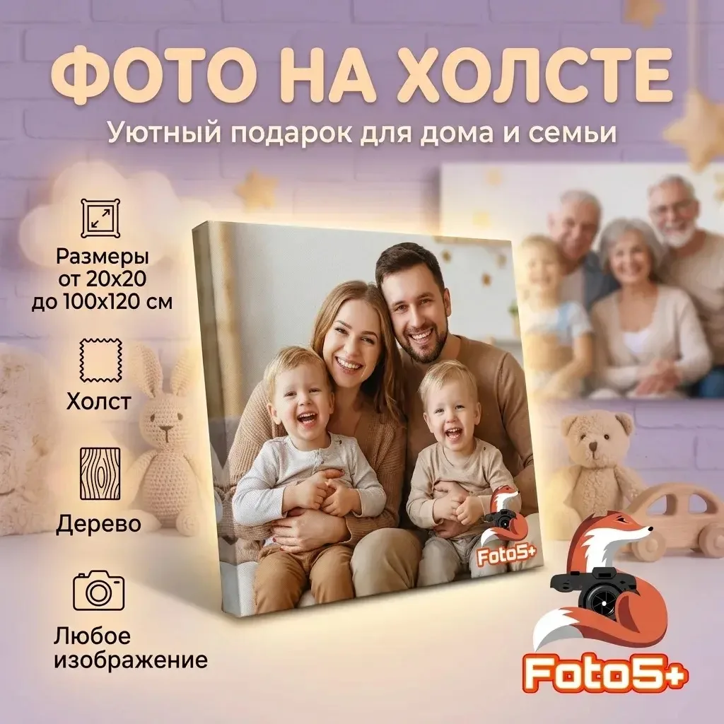 🎨 Печатаем на холсте — создаём искусство для вашего интерьера!