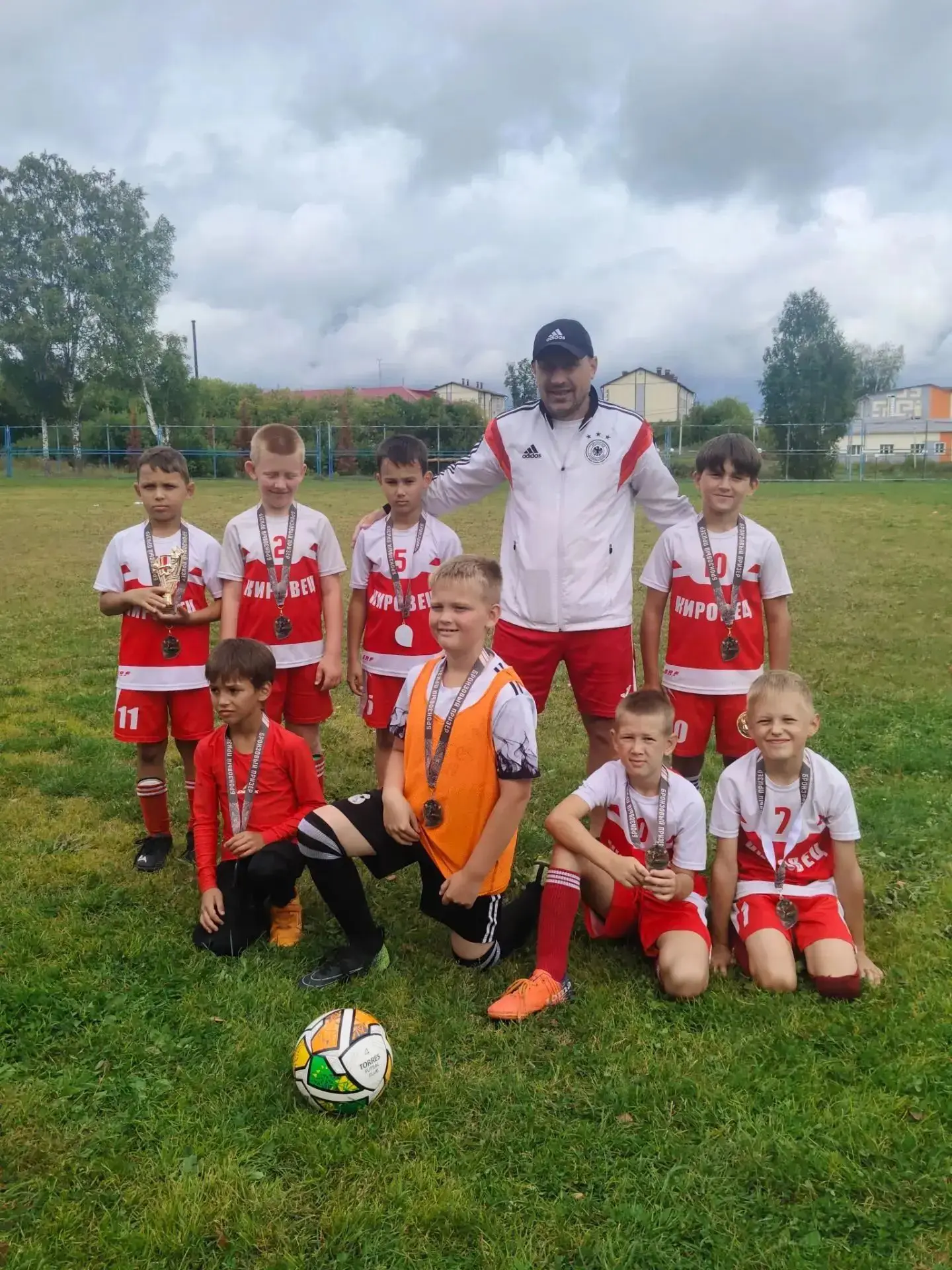 ⚽Команда мальчиков по футболу под руководством тренера-преподавателя Мильчакова Алексея...