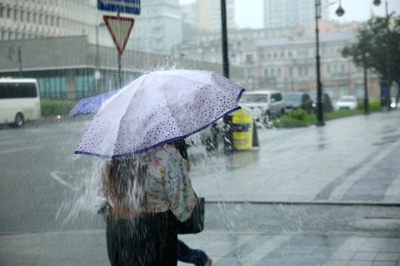 ☔💧Штормовое предупреждение объявлено в Приморье - может выпасть до 1,5 месячных норм о...