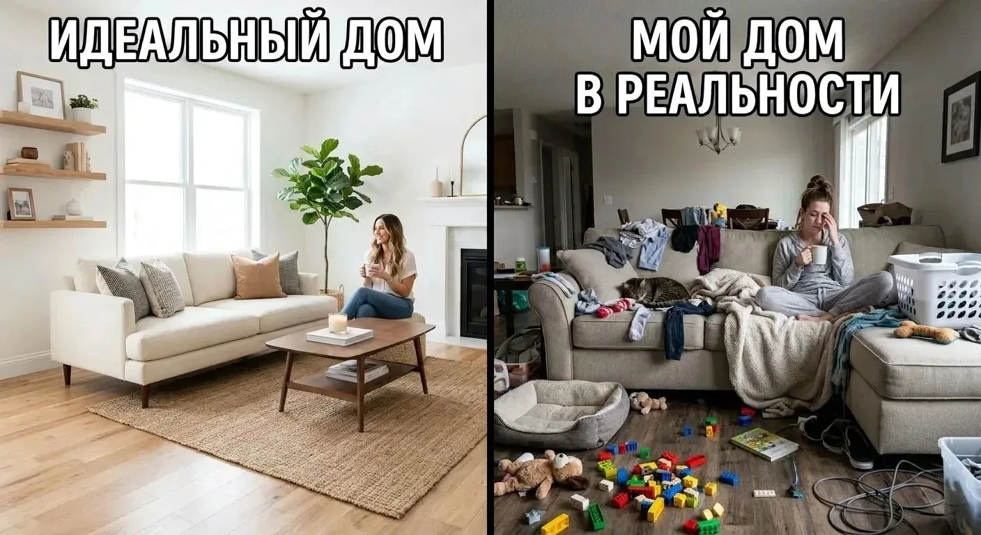 🏠У кого идеальный дом? Расскажите секрет 😅