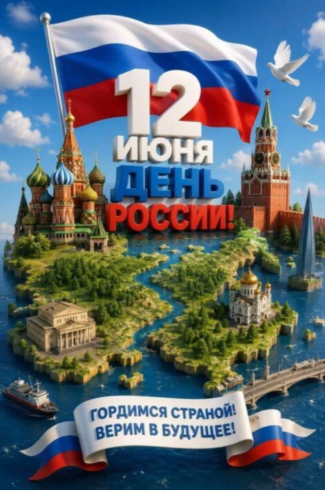 🇷🇺 День России

🌟Дорогие коллеги, студенты, родители! 
Поздравляем Вас с Днём России!

🤩День Рос