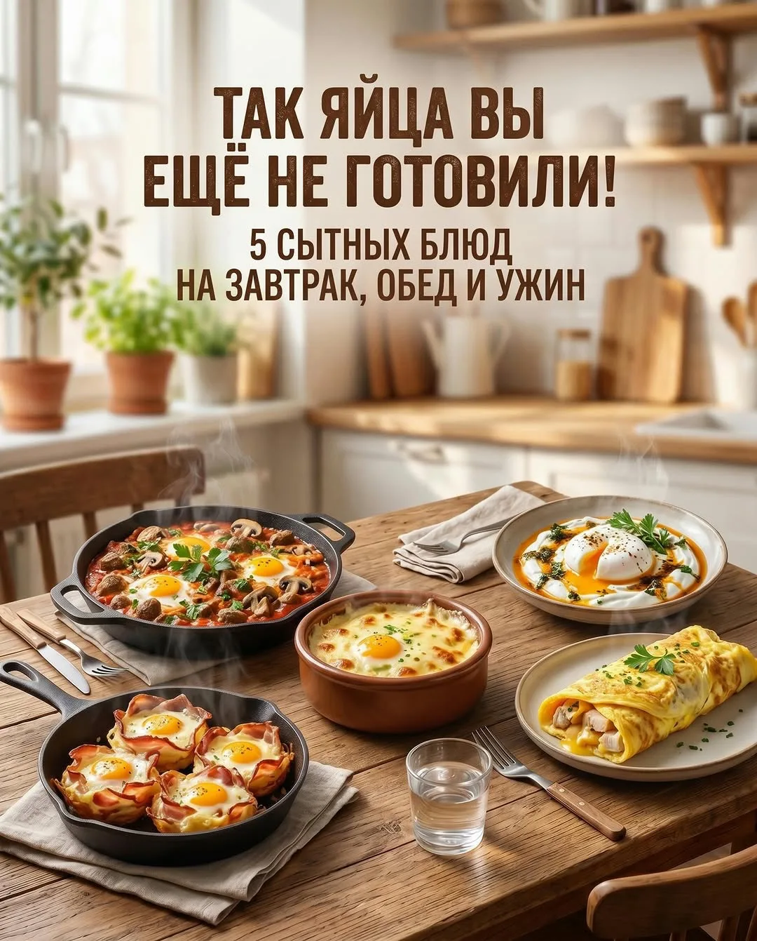 🍳Так яйца вы ещё точно не готовили

Ставьте 👍, если нравится пост

Лайфхаки | Подписаться