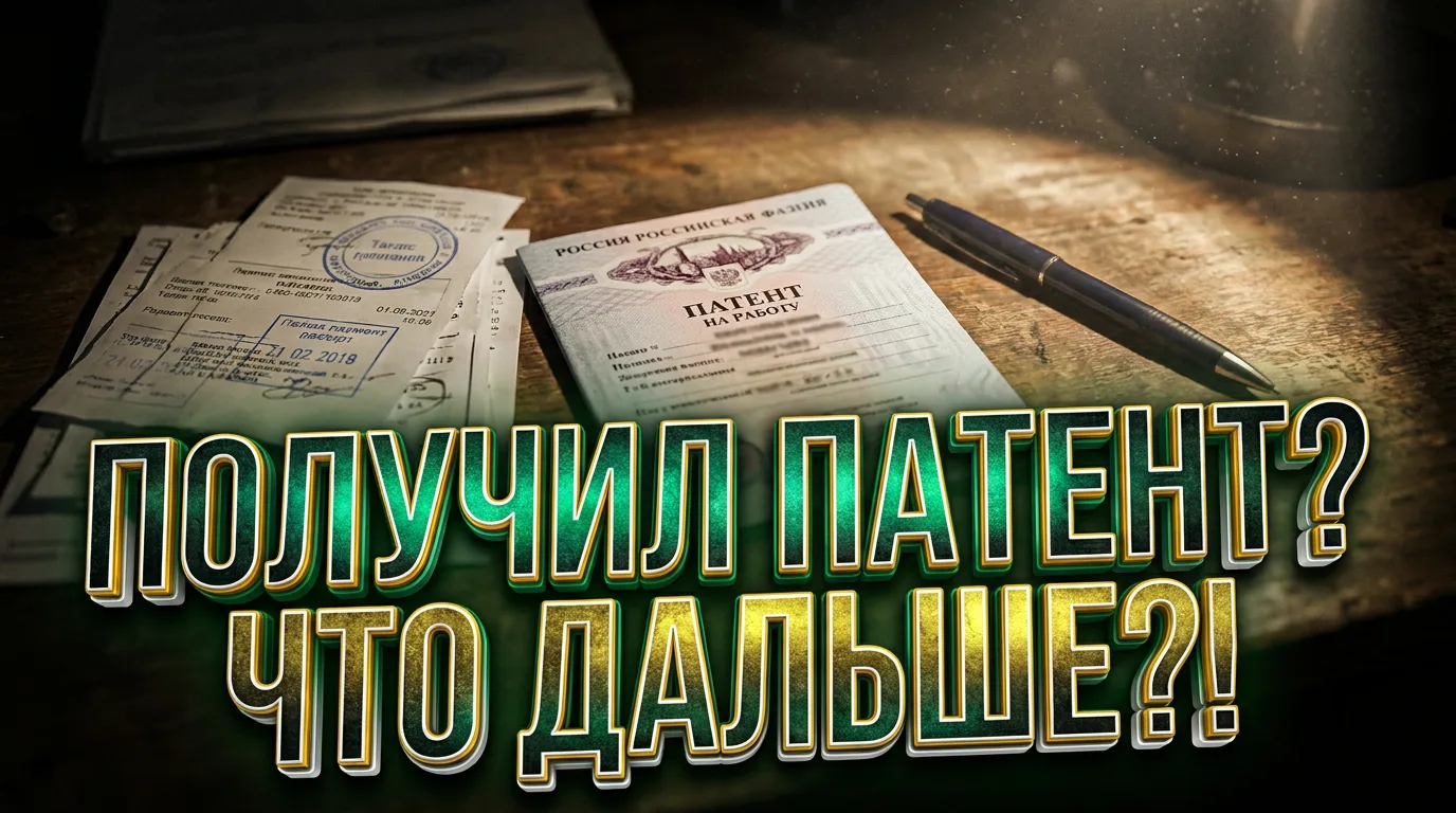 #патент #работа #документы

💼 Что делать после получения патента

Плати авансовый НДФЛ каждый месяц