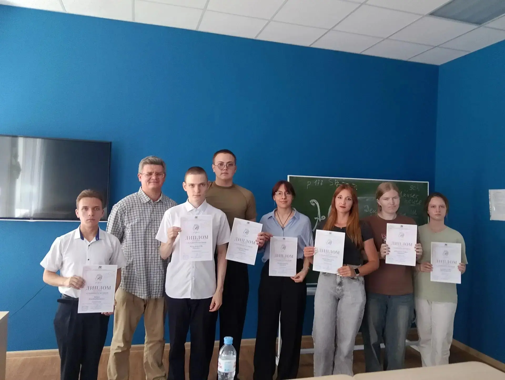В Волжском филиале МЭИ прошло торжественное вручение дипломов участникам IX Пушкинского фестиваля «Ч