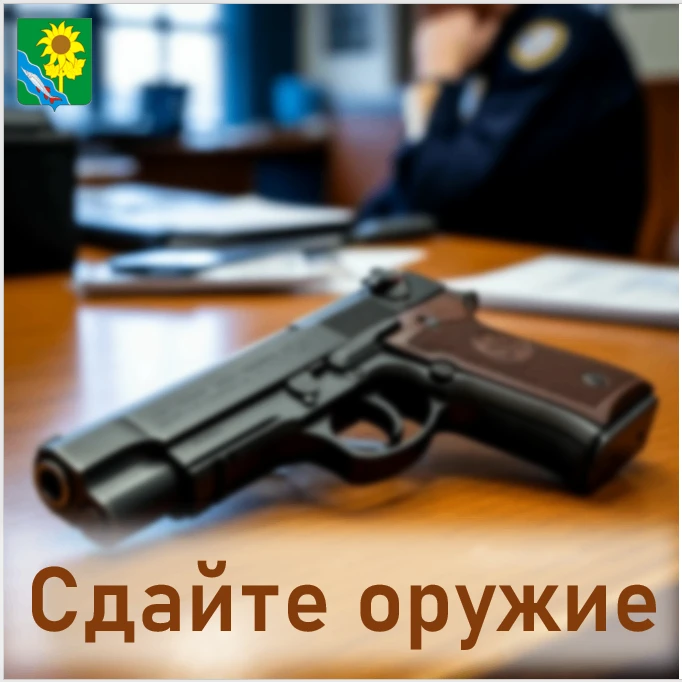 Сдай оружие - получи вознаграждение!