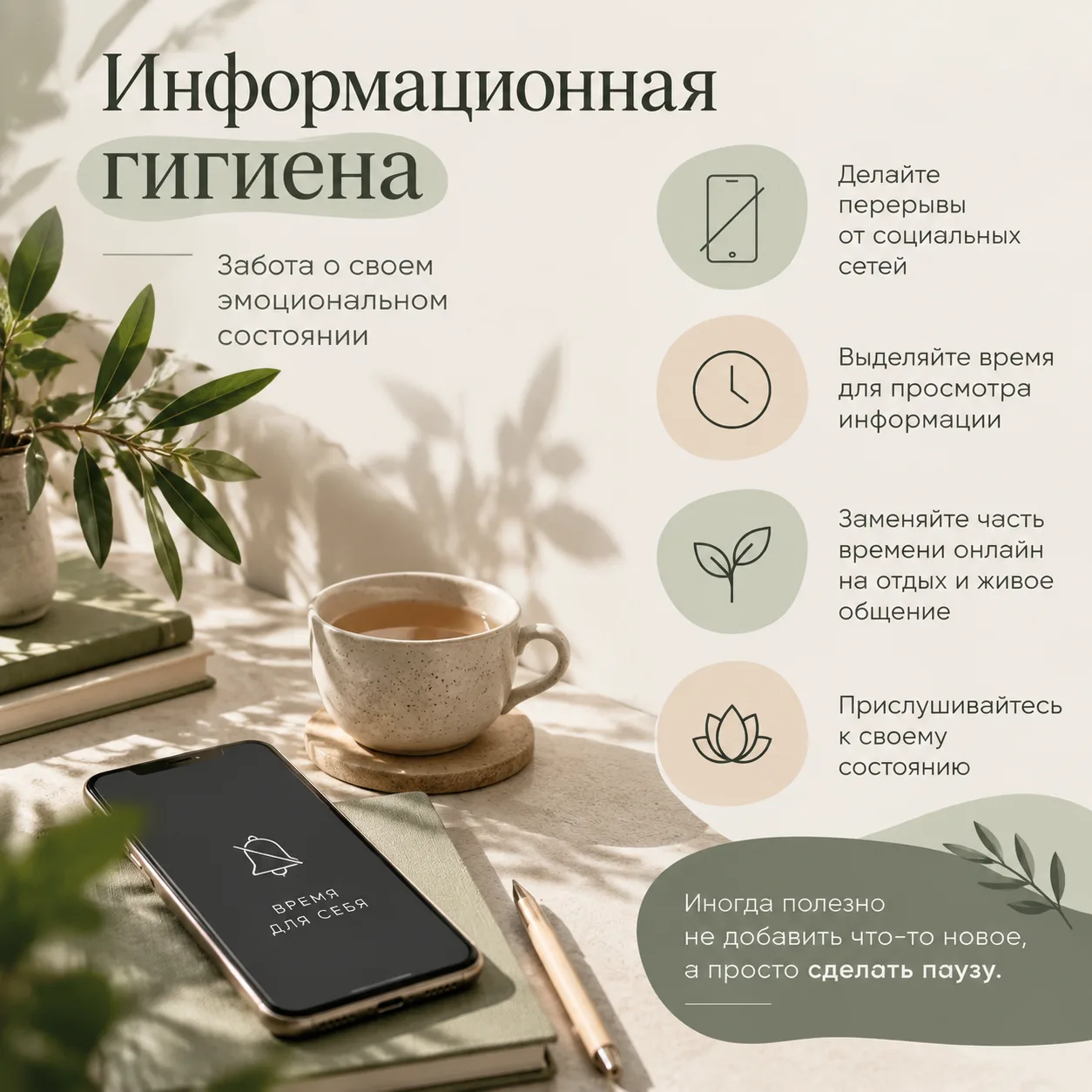 🧠 Информационная гигиена: забота о своем состоянии