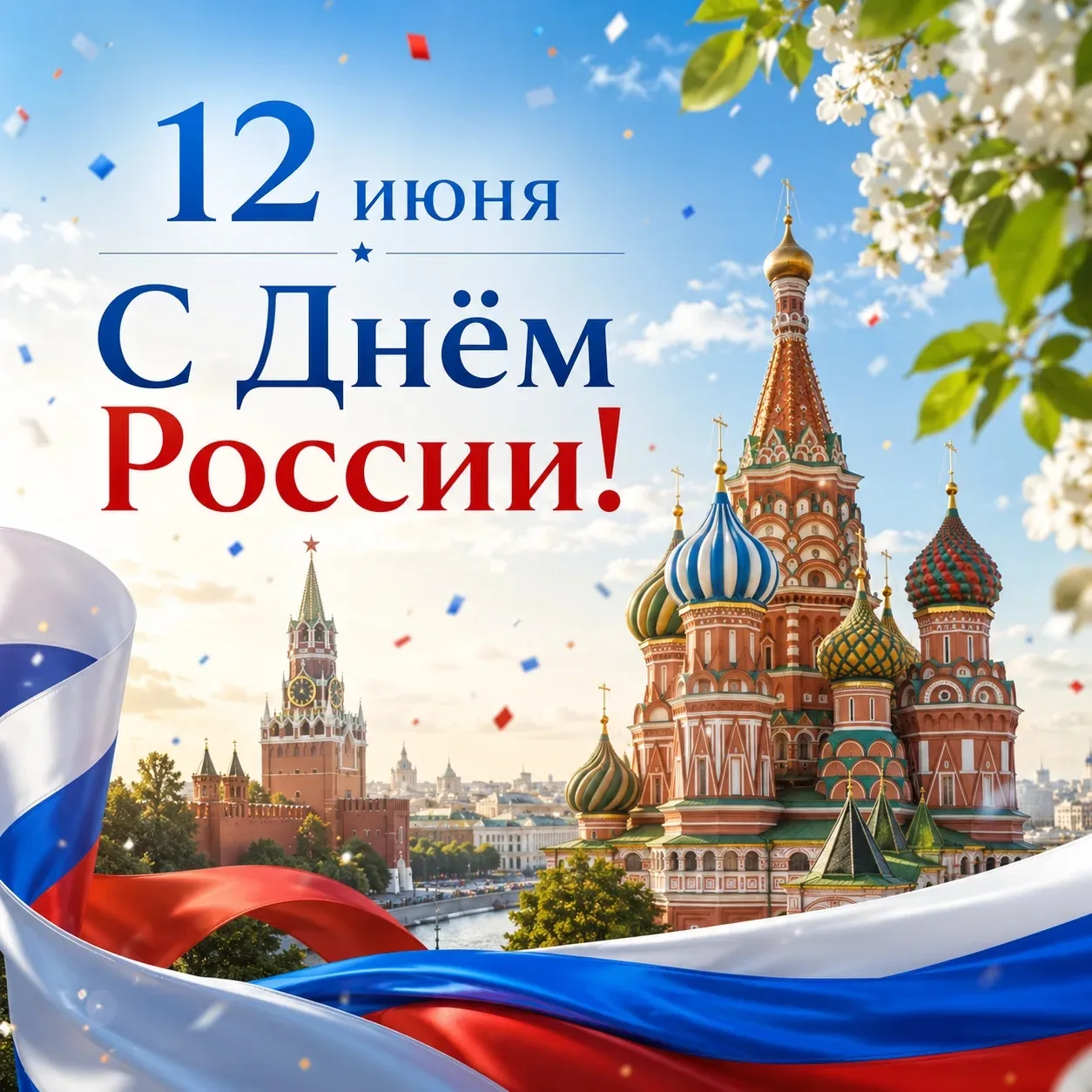 🇷🇺 С Днём России!

12 июня — это не просто дата в календаре. Это день о стране, в которой мы живём