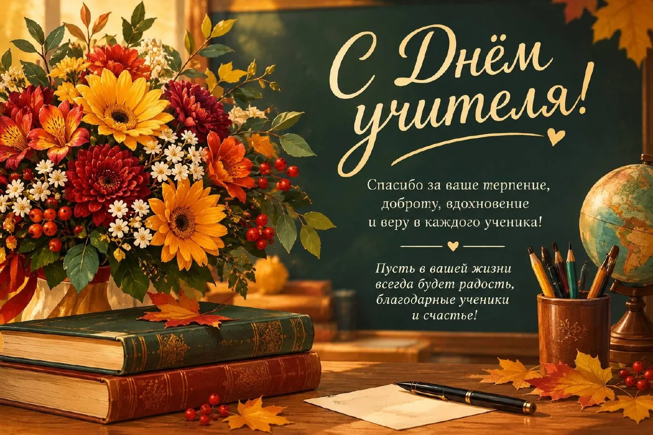 🎓 С Днем учителя! 📚