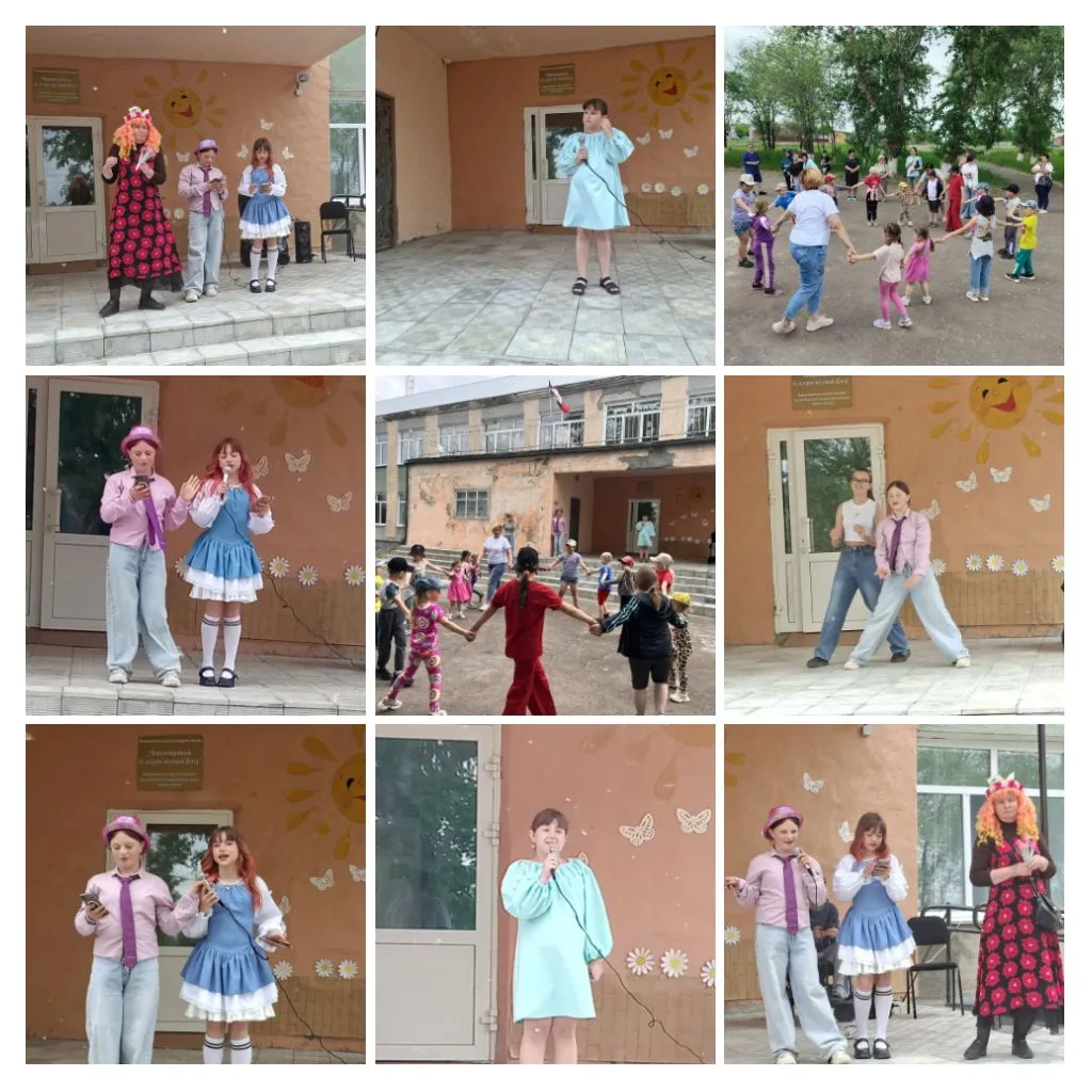 ☀️🎈 1 июня в «МКУК Новосанжаровский КДЦ» прошёл праздник, посвящённый Дню защиты детей...