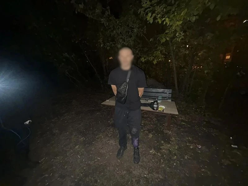 🛑В Белгородском округе полицейские задержали подозреваемого в незаконном хранении нарк...
