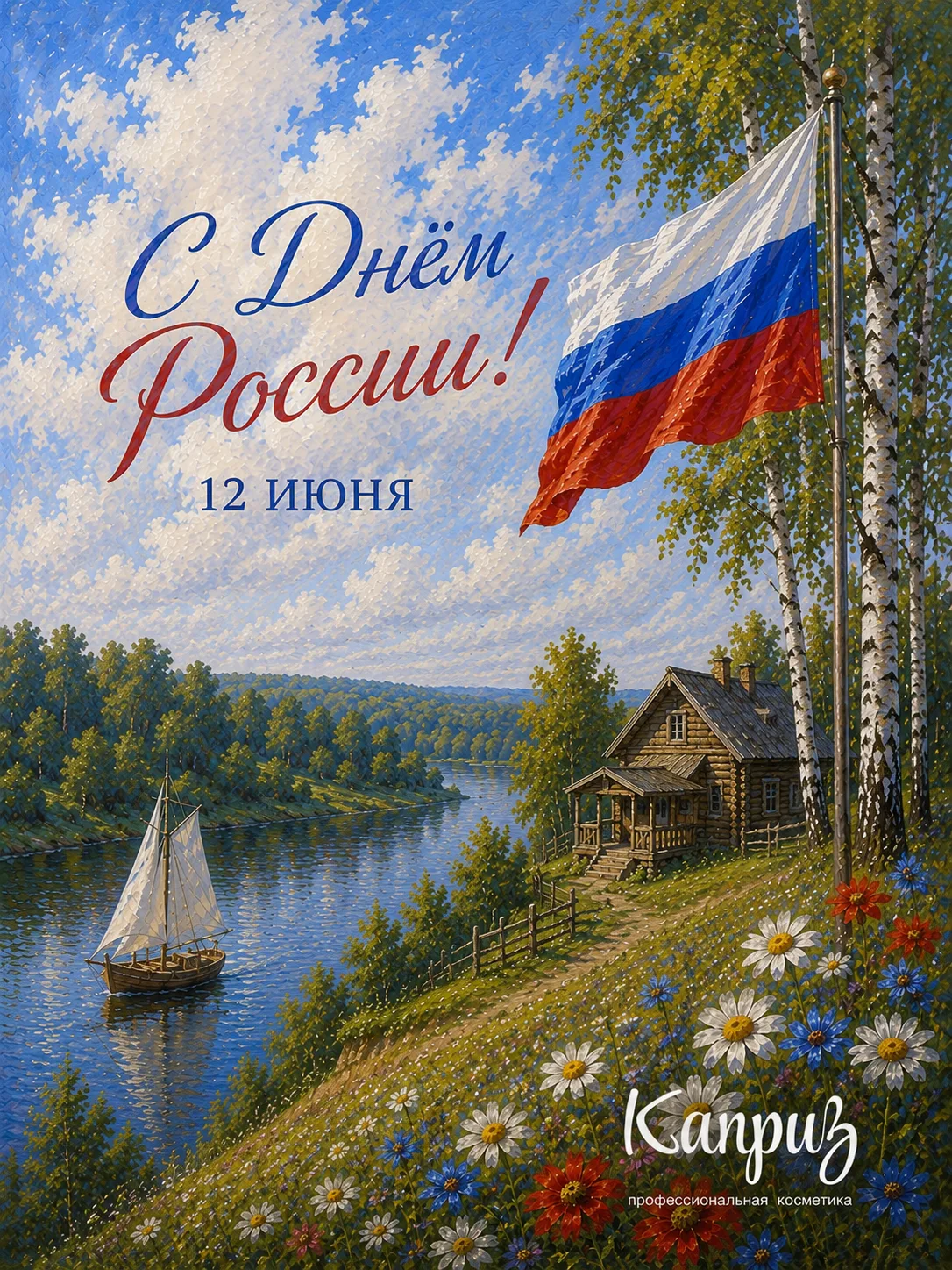 С Днём России 🇷🇺

Пусть каждый день дарит вдохновение, красоту и уверенность в себе ✨
Спасибо, что