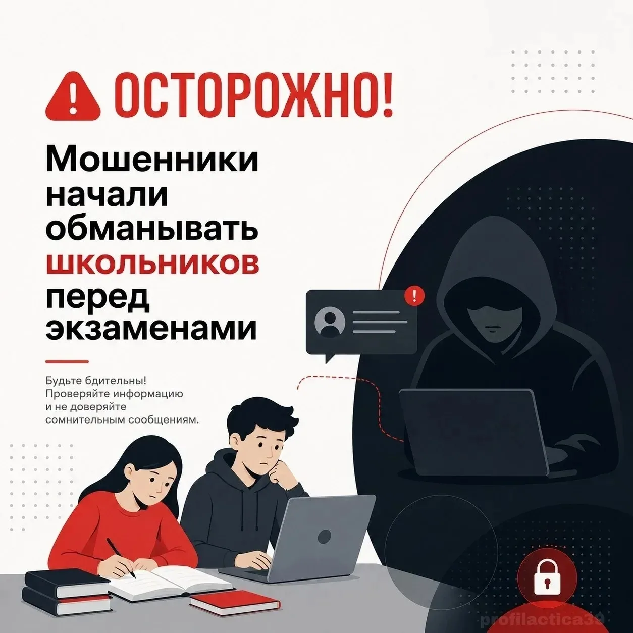 🚨 Внимание: новая схема обмана выпускников перед ЕГЭ и ОГЭ!