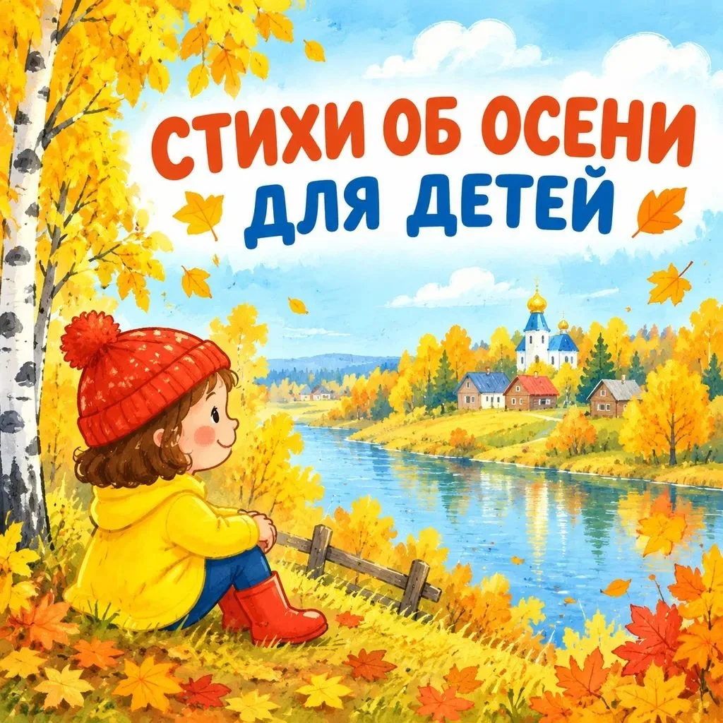 🍂 СТИХИ ОБ ОСЕНИ, КОТОРЫЕ МОЖНО ВЫУЧИТЬ С ДЕТЬМИ.