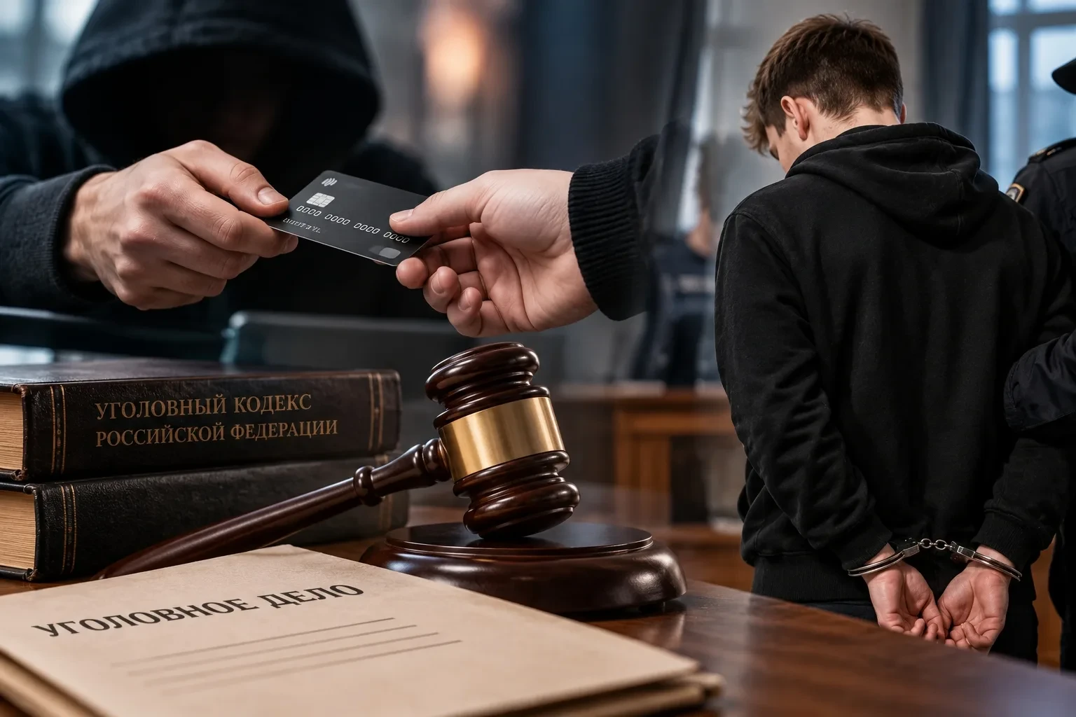⚖ 19-летнего жителя Самарской области будут судить за передачу банковской карты