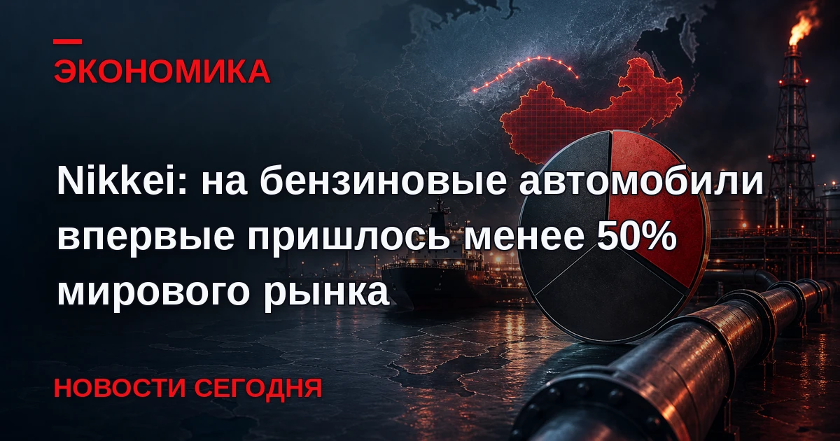 Газета увязывает ситуацию на рынке с резким подорожанием бензина из-за кризиса в зоне П...