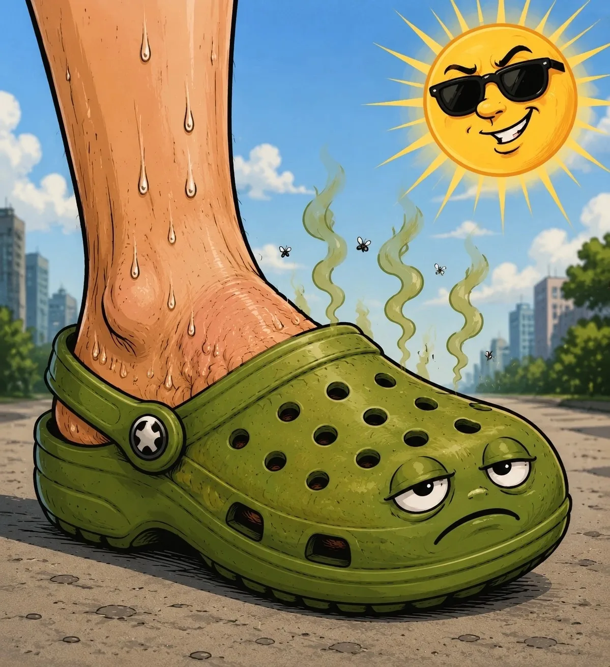 Почему не стоит носить Crocs постоянно, особенно летом