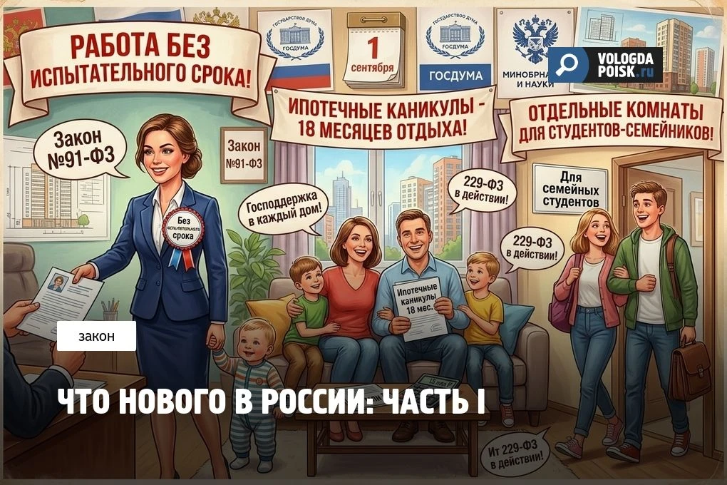 ЧТО НОВОГО В РОССИИ: ЧАСТЬ I