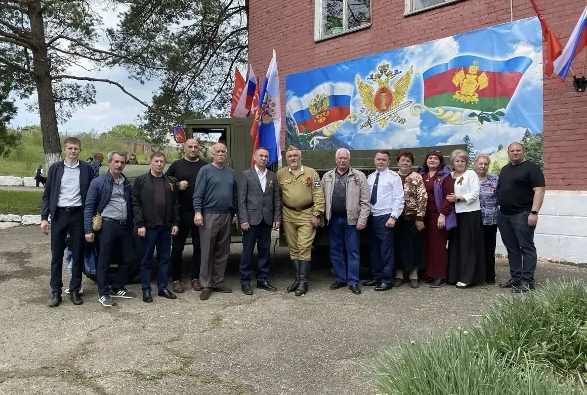 В ИК-5 города Апшеронска прошло праздничное мероприятие  Мероприятие, приуроченное ко Дню Победы, пр