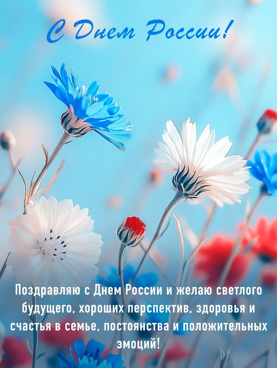 Уважаемые родители, ученики! Участники чата! С большим и значимым для страны праздником  - Днем Росс