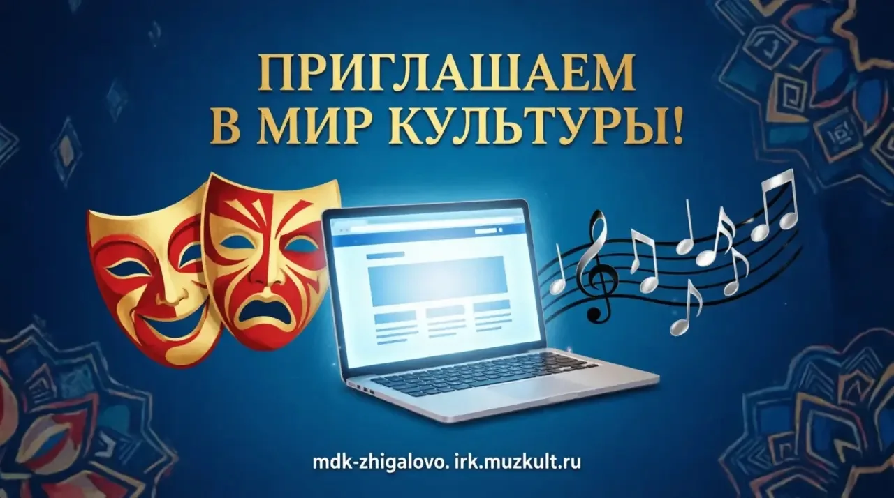 🎉 ПРИГЛАШАЕМ В МИР КУЛЬТУРЫ И ТВОРЧЕСТВА! 🎉Уважаемые жители и гости Жигаловского района!
