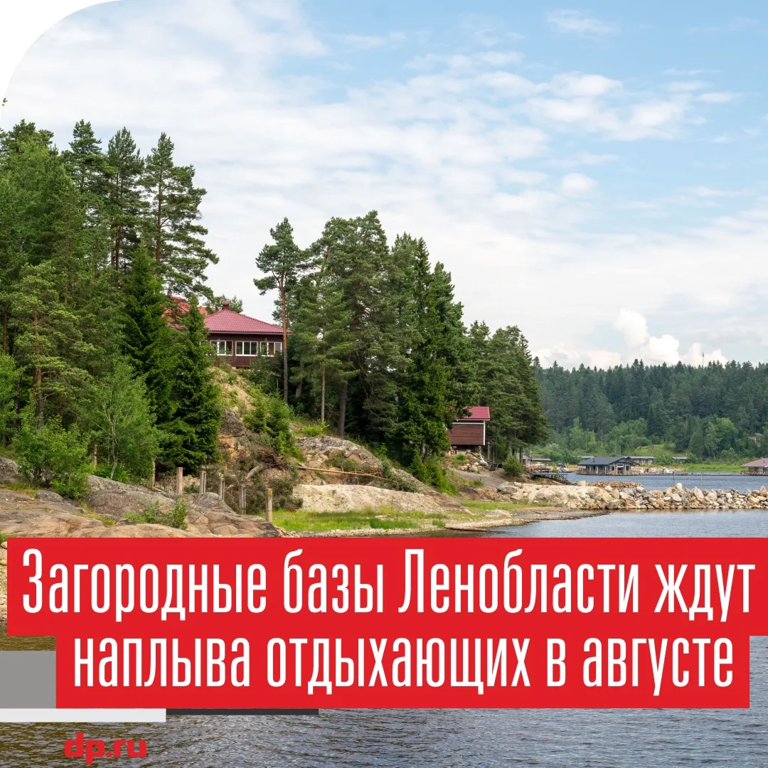 ⚡️Эксклюзив⚡️

На загородные базы Ленинградской области едут не только отдохнуть, но и поработать уд