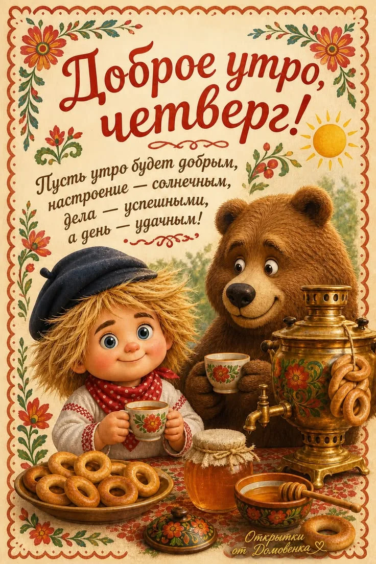 Прекрасного утра! Хорошего настроения! ☕🌞🌹
