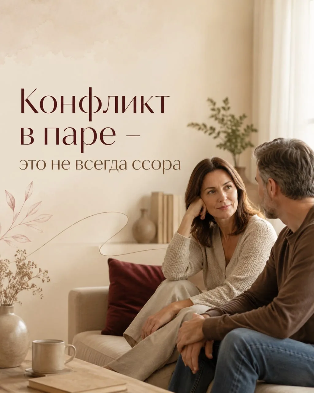 Конфликт в паре: ссора или возможность договориться?