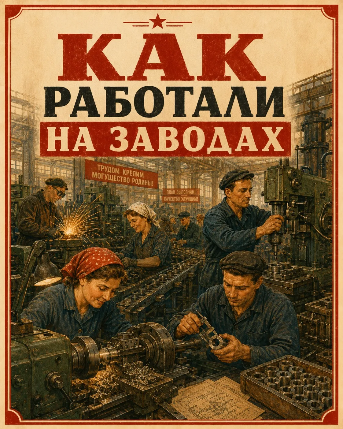 КАК РАБОТАЛИ НА ЗАВОДАХ