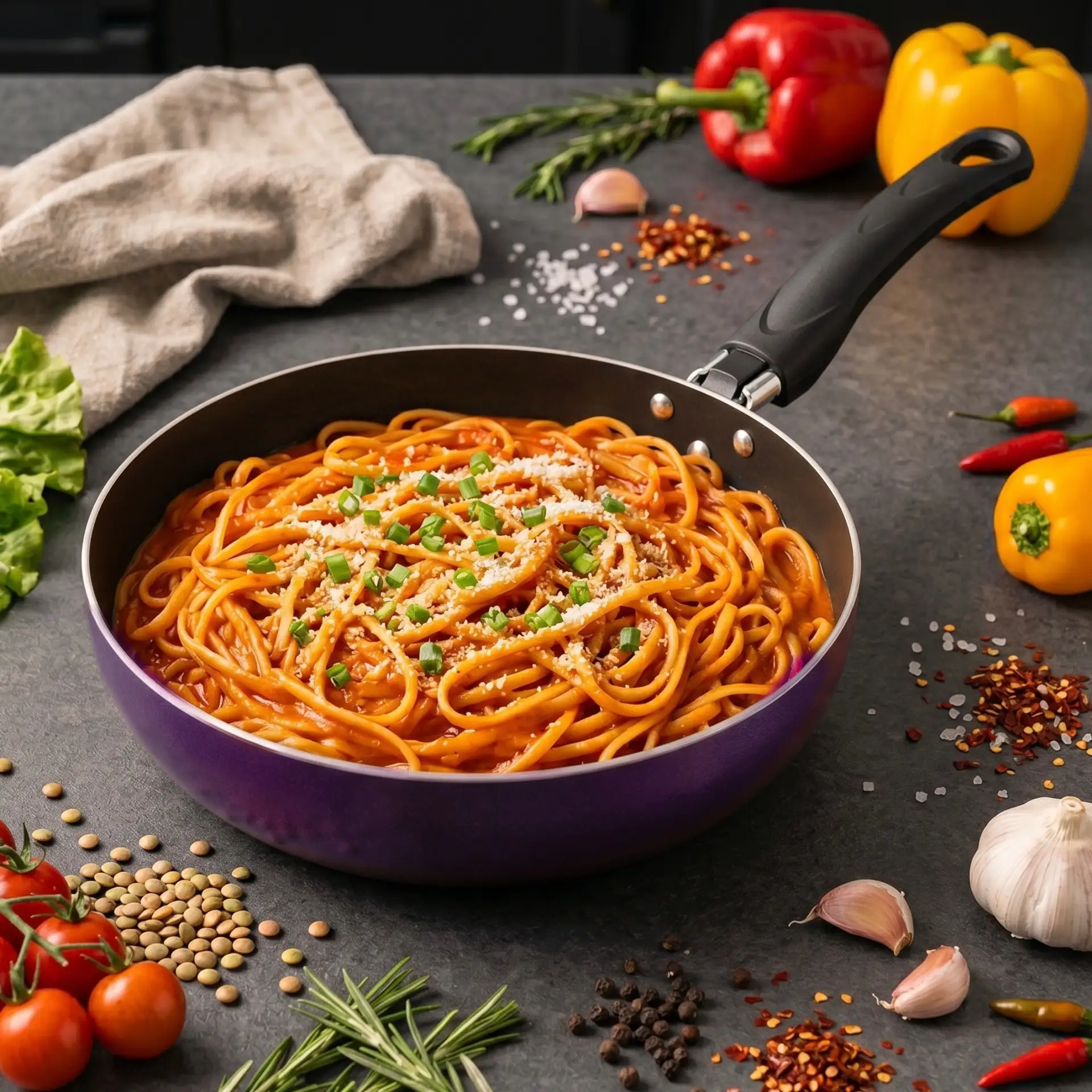 🍝 ПАСТА «ВСЁ В ОДНОЙ СКОВОРОДЕ» С ФАРШЕМ И СЫРОМ
Рецепт, который спасает, когда готовить совсем не 