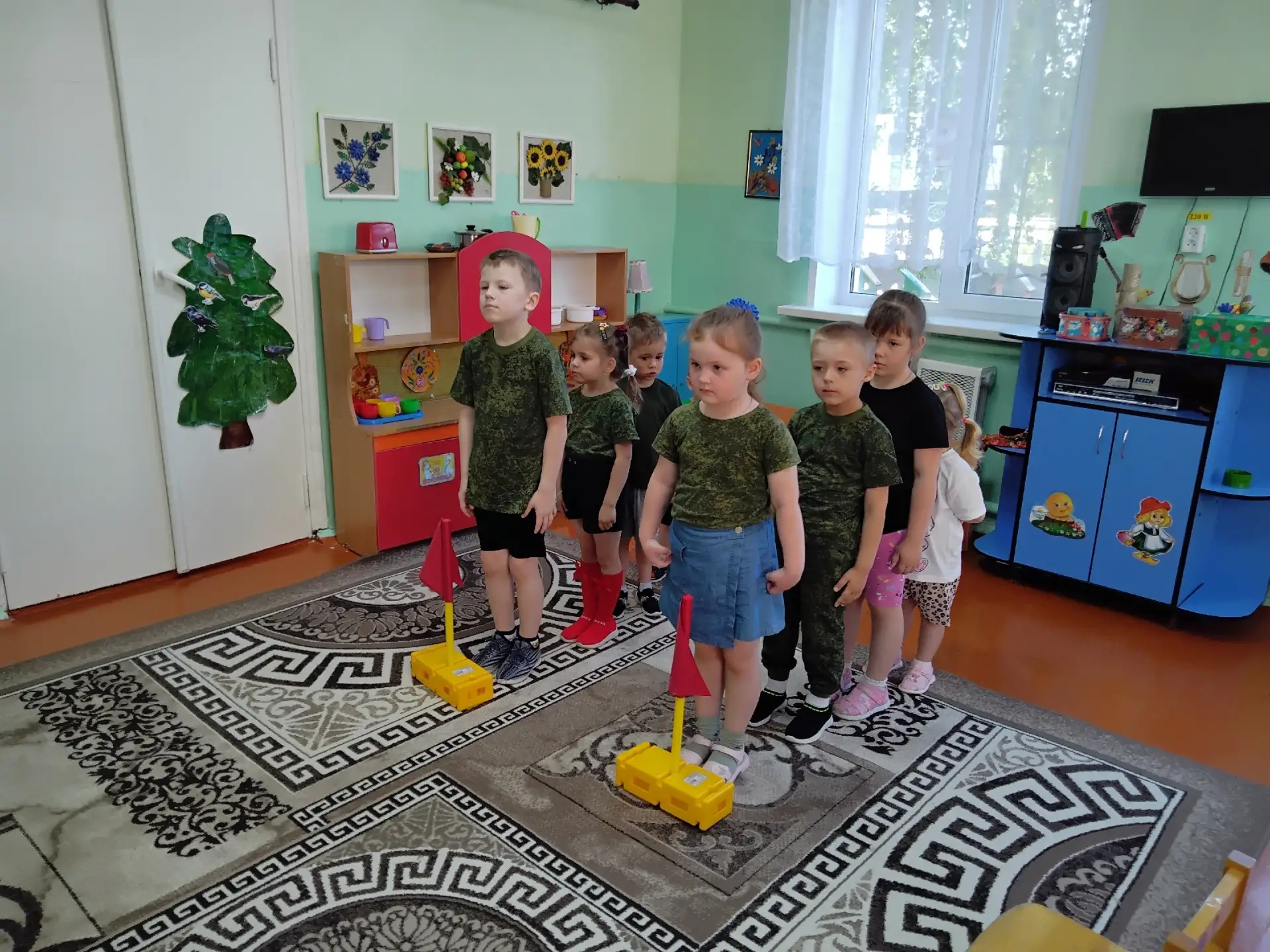 В рамках реализации муниципального проекта «Я – патриот!» в нашей группе прошла военно-спортивная иг