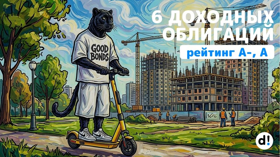 🚀 6 самых доходных облигаций с ежемесячными купонами до 21%. Рейтинг А- и А