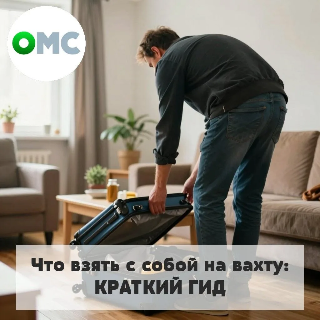 🧳 Что реально пригодится на вахте — гид от ОМС

Собрались в тайгу, на север или удалённый объект вп