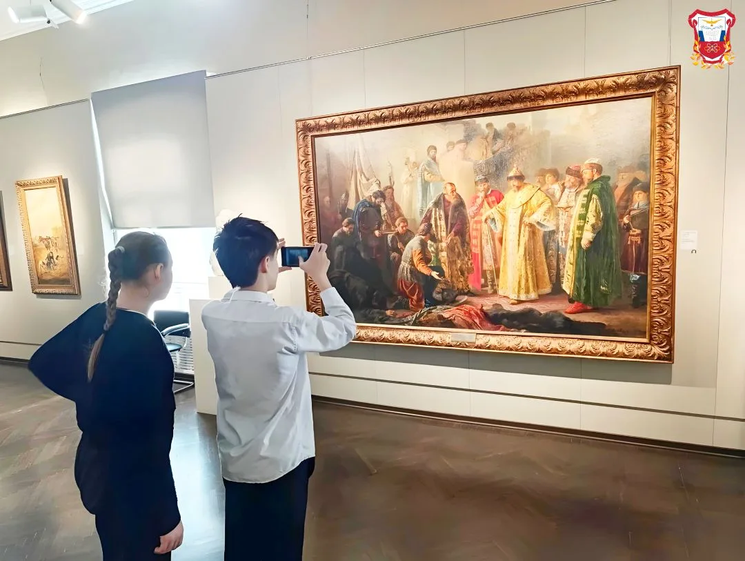 🎨ЭКСКУРСИЯ в МИР ИСКУССТВА🎨  Наши лицеисты совершили увлекательное путешествие в Музей изобразительн