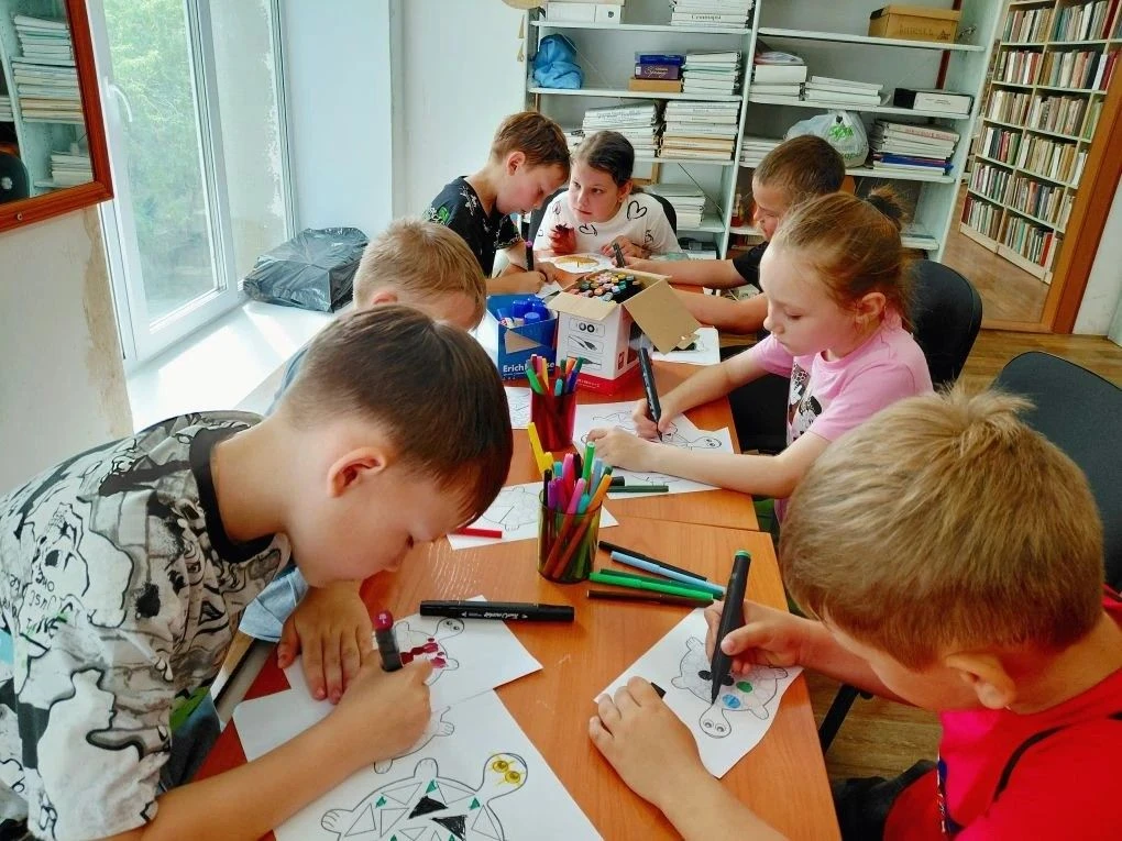 📣 11 июня 2026 г. Центральную районную библиотеку посетили ребята из пришкольного летнего лагеря на