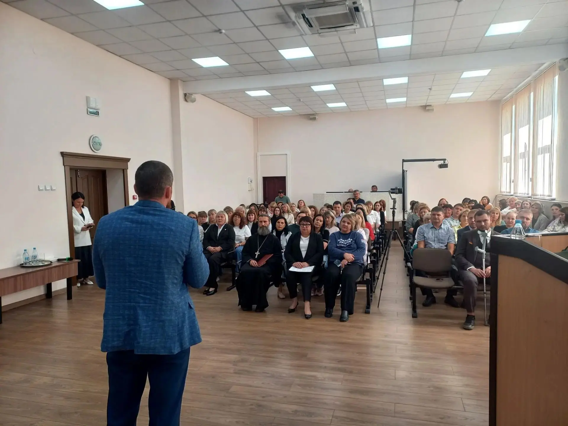 Ветераны СВО — участники патриотической конференции в УФНС Хакасии