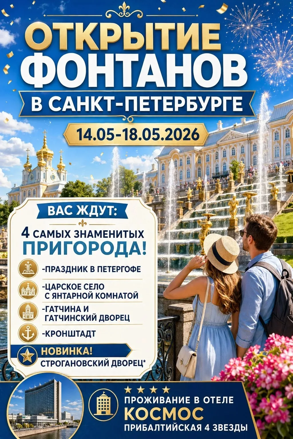 Друзья, праздник фонтанов ждет именно Вас!