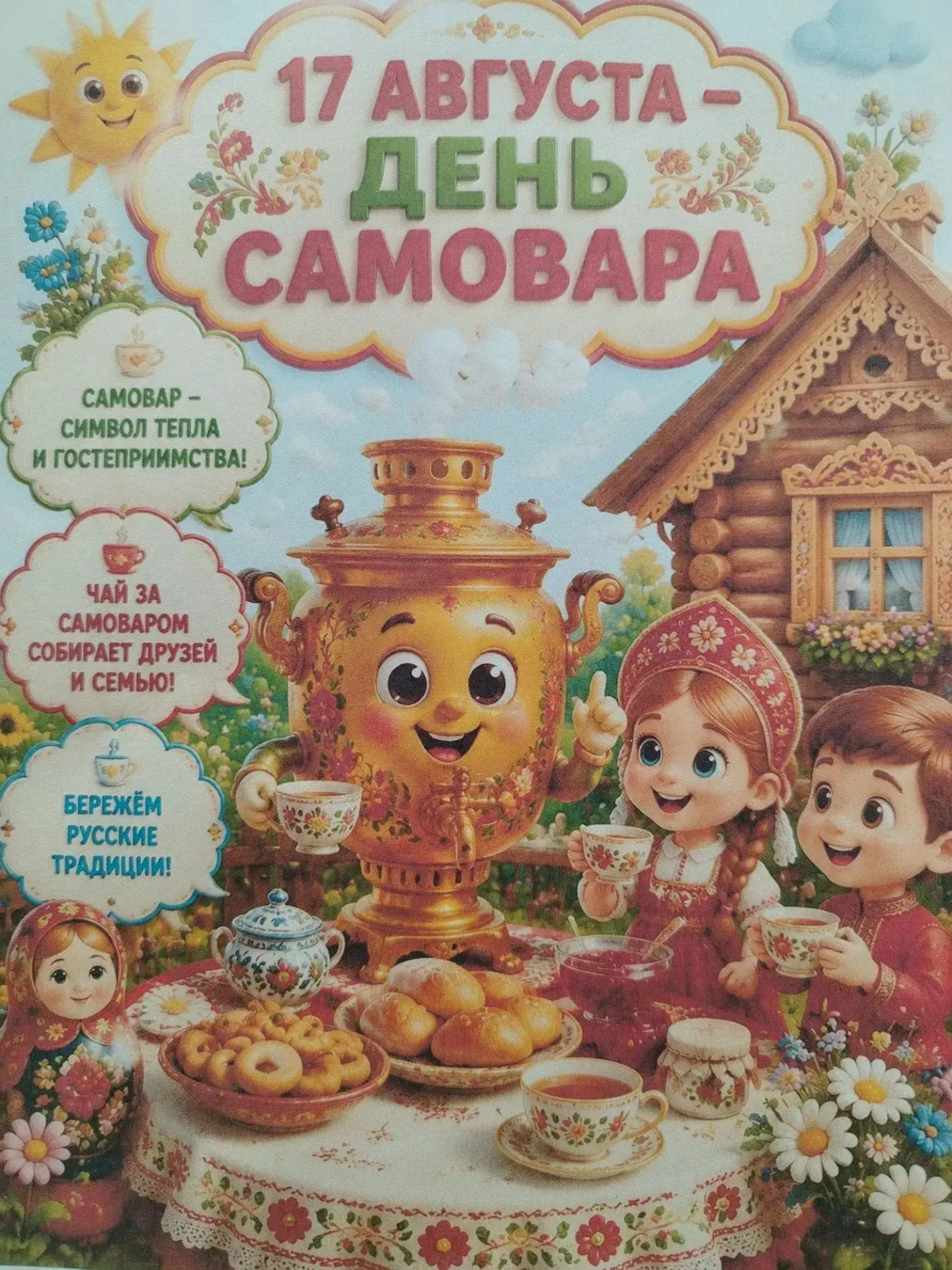 Душевные посиделки у самовара! 🌟